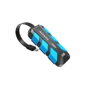 UNIDAD DE ESTADO SOLIDO SSD EXTERNO ADATA SC740 500GB PORTATIL USB 3.2 GEN 2 TIPO C WINDOWS MAC ANDROID PS5 XBOX X S COLOR AZUL SC740-500G-CBU