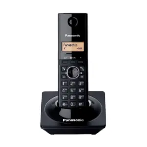 Teléfono Panasonic KX-TG1711MEB Inalámbrico Pantalla LCD 1.4 en Color Ambar 50 Numeros Identificador de Llamadas 50 Numeros en