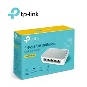 SWITCH TP-LINK TL-SF1005D 5 PUERTOS RJ45 10/100 MBPS NO ADMINISTRABLE