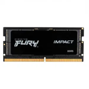 MEMORIA RAM KINGSTON SODIMM DDR5 16GB 5600MT/S FURY IMPACT BLACK CL40 262PIN 1.1V C/DIFUSOR DE CALOR P/LAPTOP KF556S40IB-16
