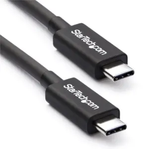 CABLE THUNDERBOLT DE 2M - THUNDERBOLT 3 USB-C 20GBPS - COMPATIBLE CON THUNDERBOLT, DISPLAYPORT Y USB - 4K A 60HZ - HASTA 100W - STARTECH.COM MOD. TBLT3MM2M