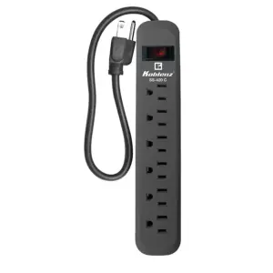 SUPRESOR DE PICOS KOBLENZ SS-420-C, 420 JOULES, 6 CONTACTOS ATERRIZADOS NEMA 5-15R. 1 AÑO DE GARANTA SKU 00-5340-00-5