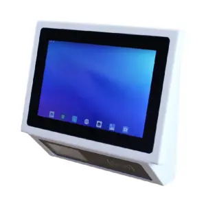 VERIFICADOR DE PRECIOS EC LINE EC-PC-801A, BLANCO, PANTALLA TOUCH, 8 PULGADAS, QUAD CORE A17 1.8 GHZ, 2GB RAM, FLASH 16 GB, LECTOR 1D, 2D, NFC,  ANDROID 9.0