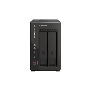 NAS QNAP TS-253E-8G 2 Bahías Torre Intel Celeron 4NUCLEOS 2.6GHz 8GB RAM DDR4 LAN 2 5GBE2 Wake On LAN HDMI2 USB 3.22
