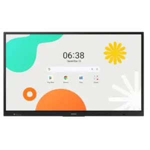 MONITOR INTERACTIVO SEÑALIZACION DIGITAL SAMSUNG 75 ANDROID OS, WA75F UHD, WIFI 16/7, TOUCH