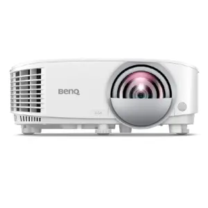 VIDEOPROYECTOR BENQ MW826STH DLP 3500 LUM WXGA 1280X800 TIRO CORTO LAMPARA 200W HASTA 15000 HRS ZOOM BOCINA 10WX1 HDMIX2 RJ45
