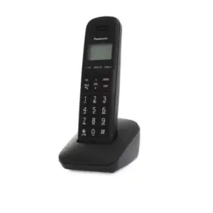 TELEFONO PANASONIC KX-TGB310MEB INALAMBRICO PANTALLA LCD COLOR AMBAR50 NUMEROS EN DIRECTORIO BLOQUE DE LLAMADAS NO DESEADAS VOLUMEN DE RECEPTOR LOCALIZADOR DE AURICULAR NEGRO
