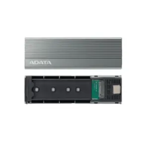 CARCASA ADATA EC680 PARA SSD PCIE DE DIFERENTES TAMAÑOS M.2 USB 3.2 COLOR GRIS METALICO EC680-CCGY