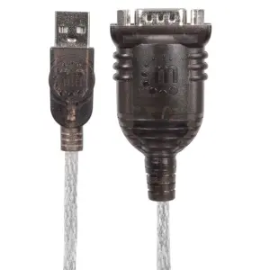 CONVERTIDOR USB A SERIAL DB9M 0.45 M 256 KBP MANHATTAN
