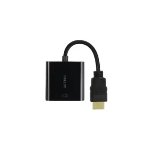 Adaptador Acteck Shift Plus AV400, HDMI a VGA, 20 Cm, 4K, Negro, Ac-934756