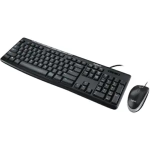 TECLADO Y MOUSE LOGITECH MK200 MULTIMEDIA ALAMBRICO USB (ESPAÑOL) NEGRO
