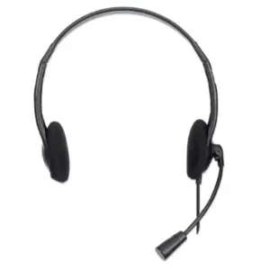 Audifono Diadema Manhattan 179850 C-Microfono USB Ligero