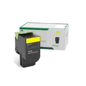TONER LASER LEXMARK COLOR AMARILLO RENDIMIENTO ESTANDAR, NP 78C40Y0, HASTA 1400 PAGINAS, MODELOS CX622ADE, CS421DN, CS521DN, CX625ADHE CX522ADE, CS622DE, CX421ADN