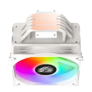 Disipador de Aire Balam Rush Nitrox NX60, Intel AMD, Hidraulico, 4 Pines Pwn Argb, 3 Pines 5V, 6 Pipas, 600 1800 Rpm