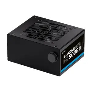 Fuente de Poder Acteck Blazar Evo FS500E, ATX, Sfx, 500 W, Slim, No Modular, Ventilador 80 Mm, Negro, Es-05002E