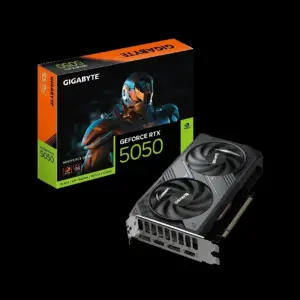 TARJETA DE VIDEO GIGABYTE GV-N5060EAGLEOC ICE-8GD / RTX 5060 / GDDR7 8 GB / DP 2.1 / HDMI 2.1 / COLOR BLANCO