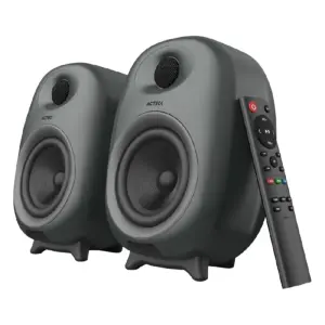 BOCINAS ACTECK DYNAMIC EXACT BS685 / INALAMBRICA / BLUETOOTH - AUX RCA - OPTICA - HDMI - ARC - USB / CONTROL REMOTO / 80W RMS / SONIDO ESTEREO / NEGRO / AC-935210