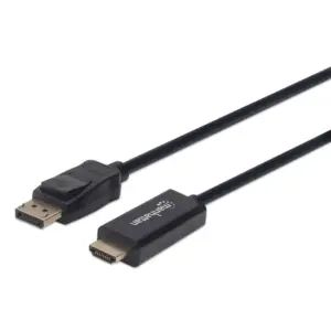 CABLE DISPLAYPORT ,MANHATTAN,152662,- HDMI M-M 1080P 1.0M
