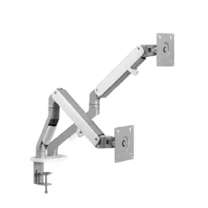 SOPORTE ACTECK ENFORCE MOTION SM626 / MONITOR 17 A 32 PULG / MAX 9 KG POR BRAZO / ARTICUILADO HIDRAULICO / ESCRITORIO / VESA / AJUSTE PARA MONITOR CURVO / INCLINACION Y GIRO AJUSTABLE / AC-936552