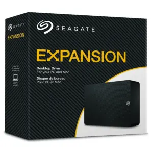 DISCO DURO EXTERNO SEAGATE EXPANSION 8TB 3.5 ESCRITORIO USB 3.0 NEGRO WIN MAC ADAPT DE ALIMENTACION