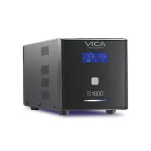NO BREAK UPS VICA S1600 1600VA/900W 10 TOMAS NEMA 5-15R (5/5) RJ11/45 PANTALLA LCD 3 AÑOS DE GARANTIA