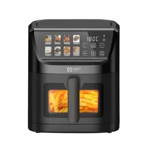 Freidora de Aire Digital a Color con Ventana