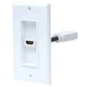 COPLE HDMI,MANHATTAN,771719, BLANCO CON FACEPLATE 1 PUERTO