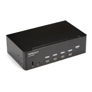 SWITCH CONMUTADOR KVM DE 4 PUERTOS HDMI - 4K DE 30HZ - DE PANTALLA DOBLE - STARTECH.COM MOD. SV431DHD4KU