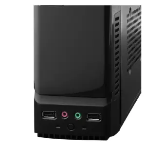 Gabinete Acteck Atom GS240, Micro Torre Slim, Micro ATX Mini ITX, Fuente de Poder Sfx 450W, Lector de Tarjetas, Metal, Negro