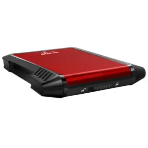 Carcasa Xpg EX500 para Discos Duros-SSD 2.5 Pulgadas 7mm-9.5mm SATA3-Usb3.2 Case PC Color Rojo AEX500U3-Crd