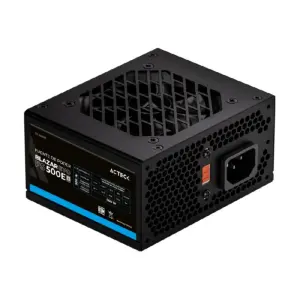 Fuente de Poder Acteck Blazar Evo FS500E, ATX, Sfx, 500 W, Slim, No Modular, Ventilador 80 Mm, Negro, Es-05002E