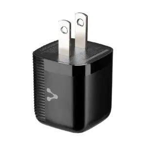 CARGADOR PARED AU-355 FAST CHARGE 2 X USB-C 30W NEGRO
