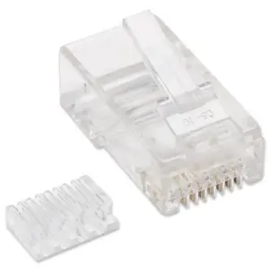 PLUG RJ45,INTELLINET,503006, CAT 6 UTP SOLIDO 100 PZAS
