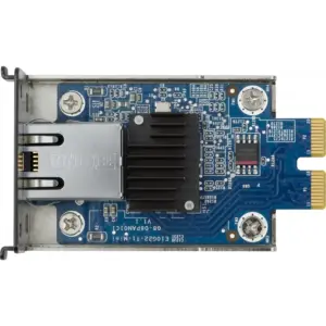 TARJETA DE RED SYNOLOGY E10G22-T1-MINI DE 1 PUERTO ETHERNET 10 GBE DE ALTA VELOCIDAD, PCIE 3.0 X2 PARA NAS DS923+, DS723+, RS422+, DS1522+.