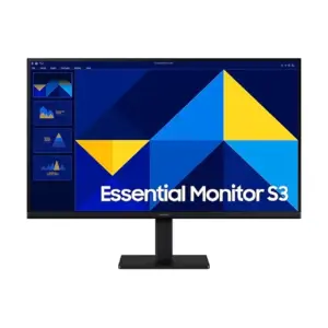 MONITOR LED SAMSUNG 24 PULGADAS /S3 S30GD ESSENTIAL/ FHD (1920 X 1080) / IPS / PLANO/HDMI/D-SUB/ 100HZ / NEGRO.