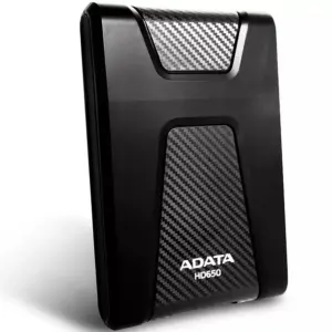 DISCO DURO EXTERNO ADATA HD650 1TB PORTATIL 2.5 USB 3.2 WINDOWS MAC LINUX CONTRAGOLPES COLOR NEGRO AHD650-1TU31-CBK