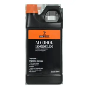 LIMPIADOR ALCOHOL ISOPROPILICO ANTIESTATICO PARA EQUIPOS ELECTRONICOS PERFECT CHOICE 1 LITRO