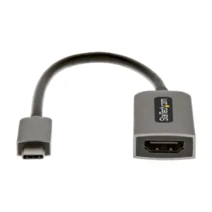 ADAPTADOR USB C A HDMI DE VIDEO 4K 60HZ - HDR10 - CONVERSOR TIPO LLAVE USB TIPO C A HDMI 2.0B DONGLE - USBC CON MODO ALT DE DP A MONITOR TV O PROYECTOR - STARTECH.COM MOD. USBC-HDMI-CDP2HD4K60