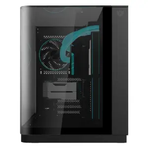 GABINETE GAMER BALAM RUSH TANK EXPERT CURVE 6800 / MEDIA TORRE / ATX - MICRO ATX - ITX / VENTILADORES ARGB INCLUYE 3X 120 MM / PANEL CURVO DE CRISTAL TEMPLADO / NEGRO /BR-941570