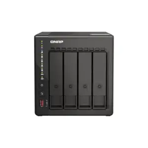 NAS QNAP TS-453E-8G 4 Bahías Torre Intel Celeron 4NUCLEOS 2.6GHz 8GB RAM DDR4 LAN 2 5GBE2 HDMI2 USB 3.22 USB 2.02