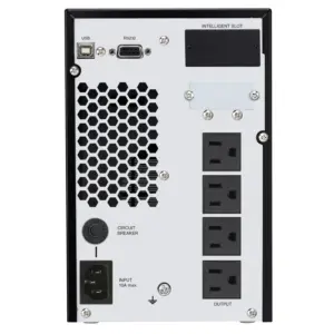 UPS ONLINE SMARTBITT SBOL1KT-1 1KVA/900W, TECNOLOGIA ON LINE, MONTAJE TORRE, CLAVIJA NEMA 5-15P, 3 CONTACTOS TIPO NEMA 5-15R, SLOT PARA SNMP, USB - RS232