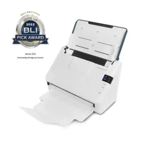 ESCANER XEROX DOCUMATE D35/100N03729, 45PPM, BLANCO, ADF, CIS DUAL, LED, USB