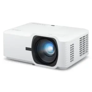 VIDEOPROYECTOR VIEWSONIC LASER DLP LS740W / WXGA 1280X800 / 5000 ANSI LUMENS/HDMI X 2/ USB-A/30,000 HORAS/ USO 24 HORAS 7 DIAS / TIRO NORMAL