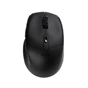 MOUSE ACTECK OPTIMIZE ERGO MI680 / INALAMBRICO / DUAL / RECEPTOR USB - BLUETOOTH / LASER / 1600 DPI / NEGRO / AC-934077