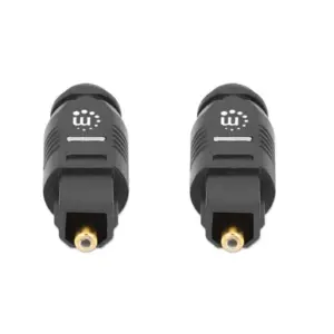 CABLE AUDIO,MANHATTAN,356077, TOSLINK M-M 2.0M NEGRO