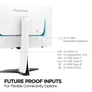 MONITOR OLED VIEWSONIC GAMING XG272-2K-OLED/ 27 PULGADAS/ QHD 2560X1440/ HDMI 2.1 / USB-C / DISPLAY PORT / 240 HZ / RESPONSE TIME 0.01 MS/ HDR 10 / 3 AÑOS DE GARANTIA