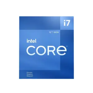 PROCESADOR INTEL CORE I7-12700F S-1700 12A GEN /2.1 - 4.9 GHZ /CACHE 25MB /12 CORES (8P+4E) /SIN GRAFICOS /CON DISIPADOR /COMPUTO ALTO IPA