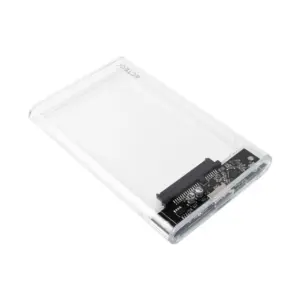 Carcasa Case Enclosure para Disco Duro Acteck Armor Clear HC430, HDD 2.5, Conexion USB Micro B, SATA, Transparente, Ac-934688