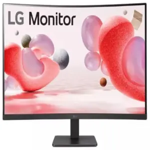 MONITOR PC LG CURVO 32MR50C-B 31.5 FULL HD CON AMD FREESYNC, RESOLUCION 1920X1080, PANEL VA, TR 5MS, 100 HZ, CURVATURA 1500R, D-SUB, HDMI, MONTABLE PARED 100X100 MM