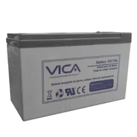 BATERIA DE REEMPLAZO VICA 12V 7AH, GENERICA COMPATIBLE CON EL 80% DE NO BREAKS DE OTRAS MARCAS, 1 AÑO DE GARANTIA